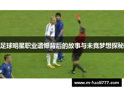 足球明星职业遗憾背后的故事与未竟梦想探秘